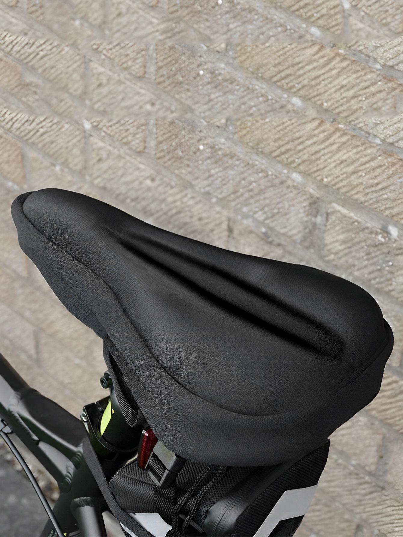 

Bicycle Saddle Cover 3D Gel Foam Soft Thickened Bicycle Saddle Cover with Adjustable Drawstring Suitable for Mountain Bikes