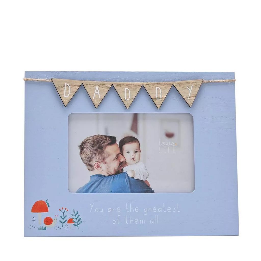Celebrations Love Life Daddy Bunting Photo Frame