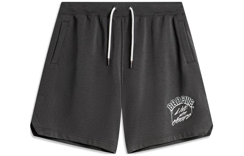Li Ning Casual Shorts Men s Obsidian Gray AKSU439-4 L