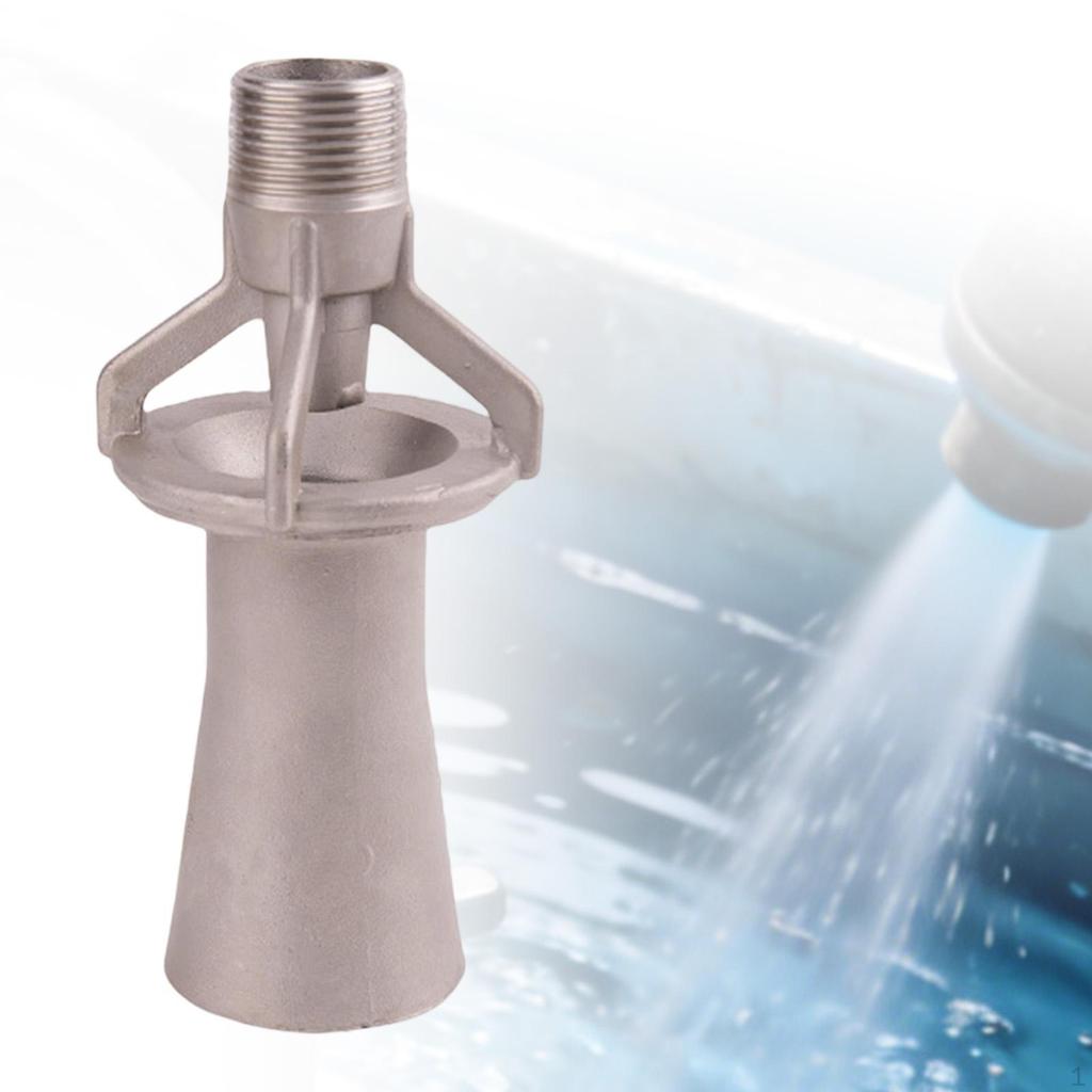 Fluid Mixing Nozzle, Sturdy Replacement Comapct Tank Agitation Nozzle 316 Stainless Steel for