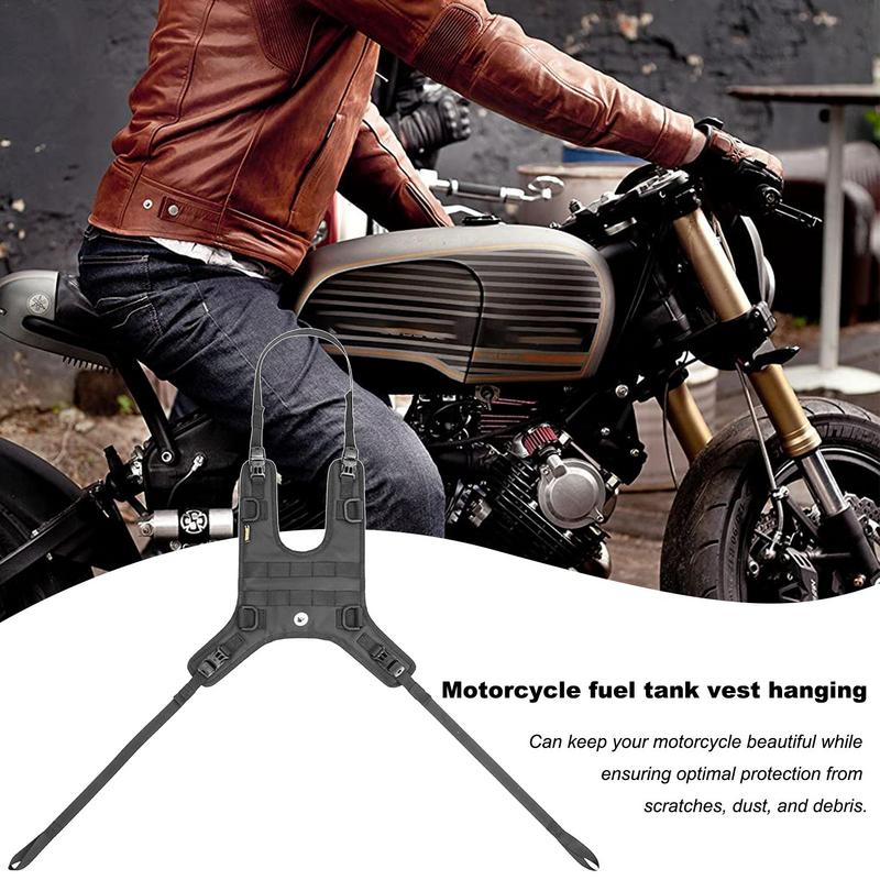 Motorcycle Tank Saddle Mount Base Multipurpose Wear-Resistant Motorcycle Tank Cover Vest High Compatibility Motorcross Bag Base
