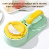 2-in-1 Plastic DIY Dumpling Mold Press with Bun Mould  Dumpling Skin Making Tool Kitchen Supplies Portable