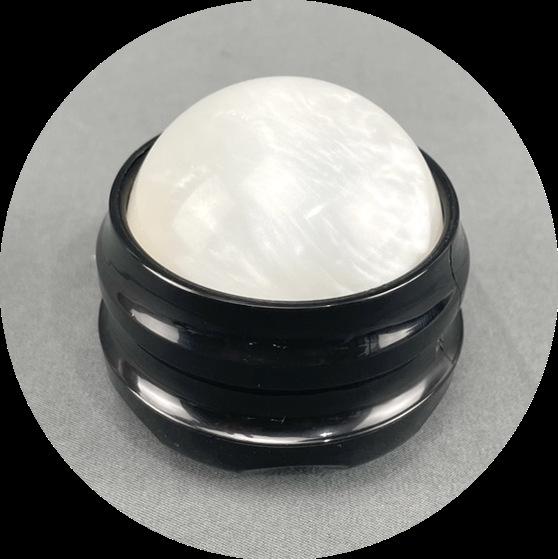 Handheld Resin Massage Roller for Acupressure and Muscle Relaxation