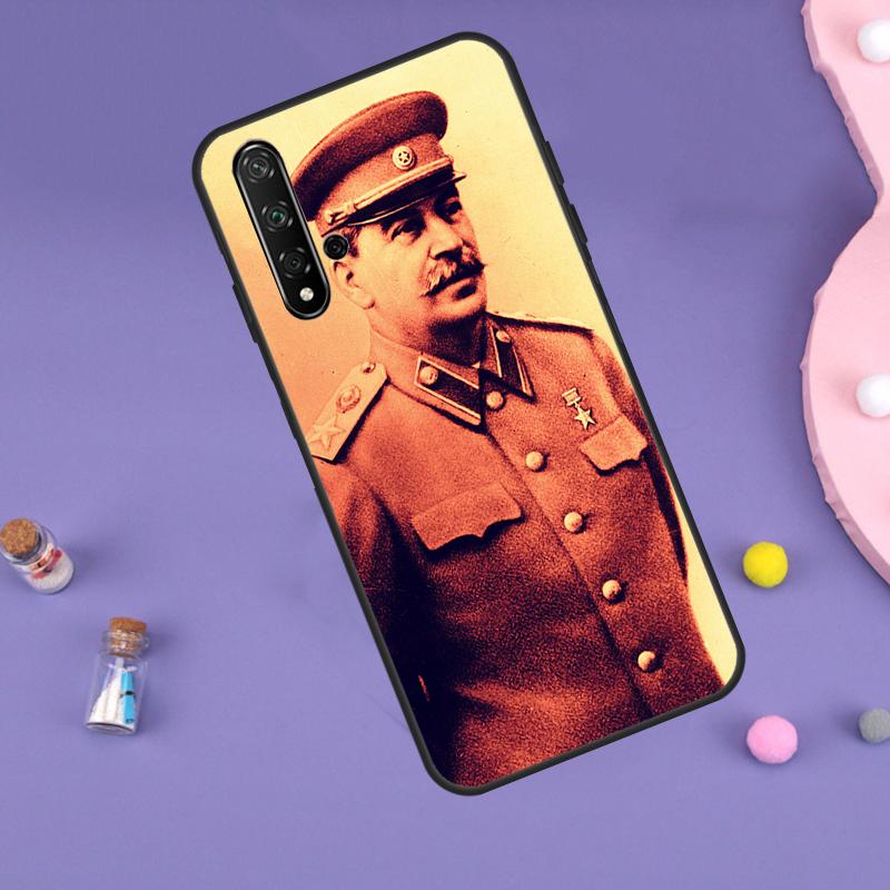 Russian Commander Stalin Case For Huawei Nova Y70 Y60 Y61 Y90 Y91 5T 9 10 SE 3i 8i 11i 11 Pro P20 P40 P30 Lite Cover