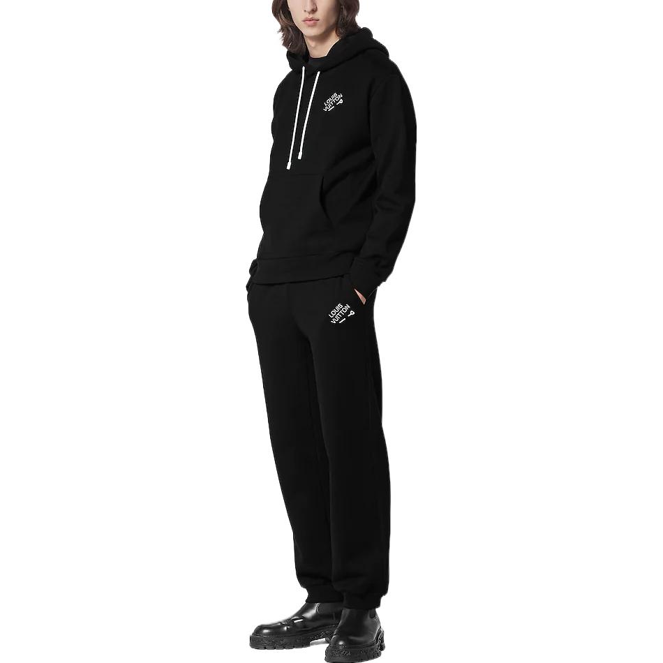LOUIS VUITTON Signature Hoodie With Embroidery 1AATQV