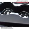 2Pcs Car Anti Slip Coaster Anti-noise Water Cup Pad Cushion Car Accessories For Renault Dacia Koleos Clio Laguna 2 Megane 2 3 Duster Logan
