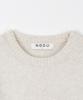 NODU Formal Basic Round Knit [Ivory]