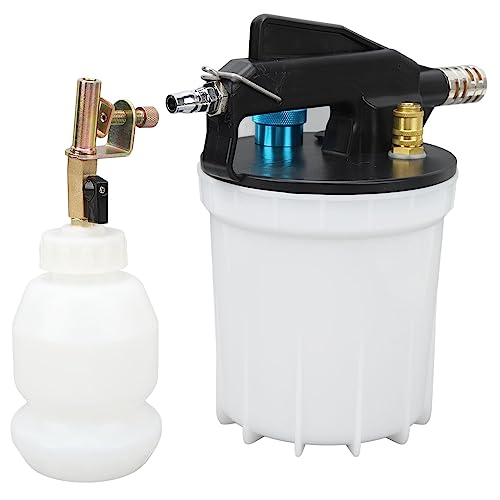 

Air Brake Bleeder Kit, 16-Piece Pneumatic Fluid Extractor Tool 2.75-11.6 Bar with 2L Vacuum Brake Extractor for Vehicles