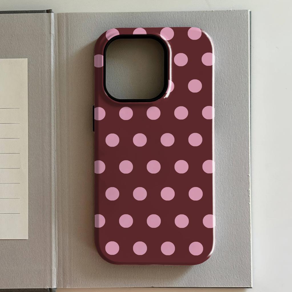Luxus Ins Beerenpunkt Heißes Handyhülle für iPhone 17 16 15 14 13 12 11 X XS XR XSMAX 7 8 Air Pro Max Plus Luxuriöse Doppelschicht-Abdeckung