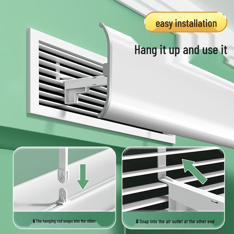 XIAO HUANG HOU Central Air Conditioner Wind Deflector