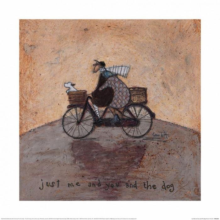 Sam Toft Just Me And You And The Dog Wall Art