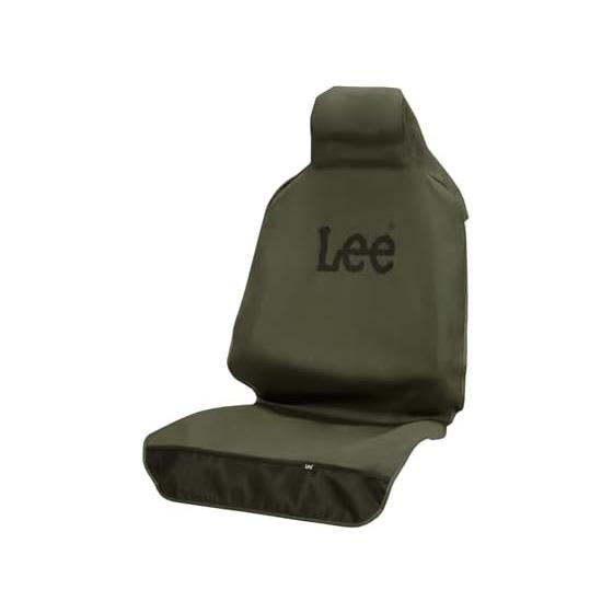 BONFORM Seat Cover Lee Waterproof Green Front Seat One Size Fits Most Scratch and Dirt Resistant Easy Installation Includes Storage Pocket Water