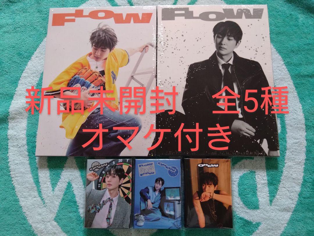 

[USED] ONEW FLOW 3rd MINI Album all 5 types with bonus