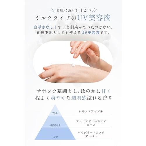 Fis White Sunscreen Face Body UV Serum 50g Makeup Base Rich Milk Type SPF50+ PA++++