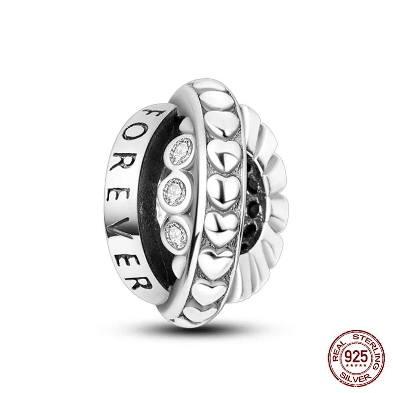 925 Silver Fashion Camera Coffee Cup Flower Charms Beads Fit 925 Original Bracelet DIY Birthday Jewelry Making for Women