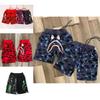 Ready Camouflage Shark Head Printed Cotton Shorts For Men Youth Fashion**