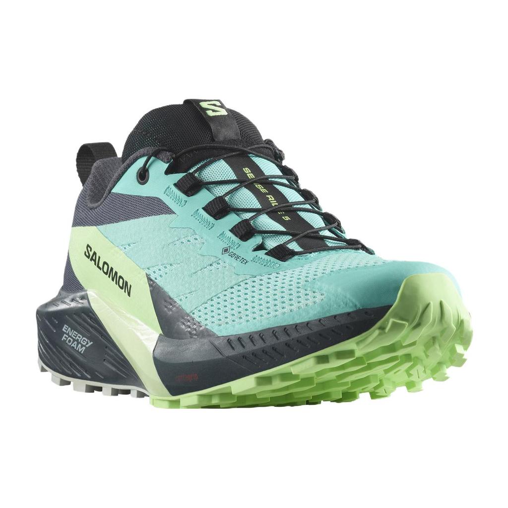 New Sense Ride 5 Women's SALOMON GORE TEX 'Blue Radiance India Ink' Women's L47216000