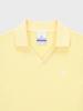 SERGIO TACCHINI W Essential Pique Collared V-Neck Short Sleeve Dress (Yellow)