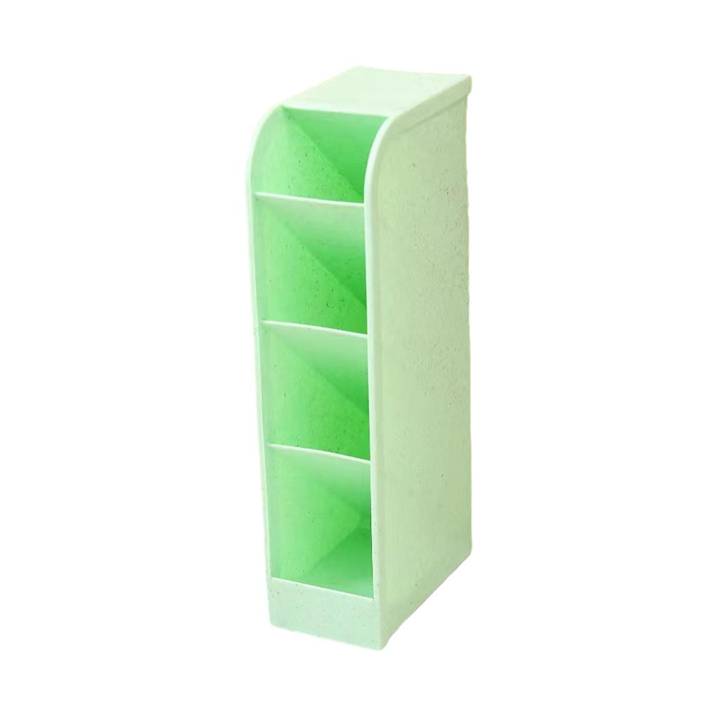 

Настольные канцелярские принадлежности Косметика Органайзер для мелочей Косметическая матовая подставка для карандашей Офисный стол Аксессуары для хранения Держатель для ручек зелёный