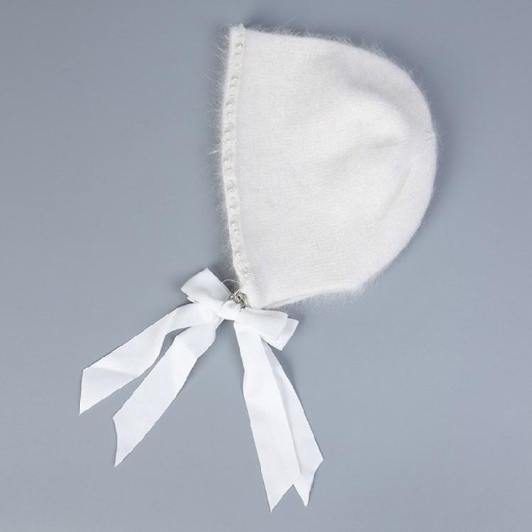 Stylish Earflap Hat Elegant Bows Tassels Pearls Earflap Hat Stylish Women Hat for Trendy Accessorizing
