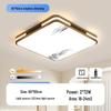 LED Square Ceiling Light - Super Bright for Bedrooms and Living Rooms, Modern 2025 Style, Ideal for Master Bedrooms and Restaurants.