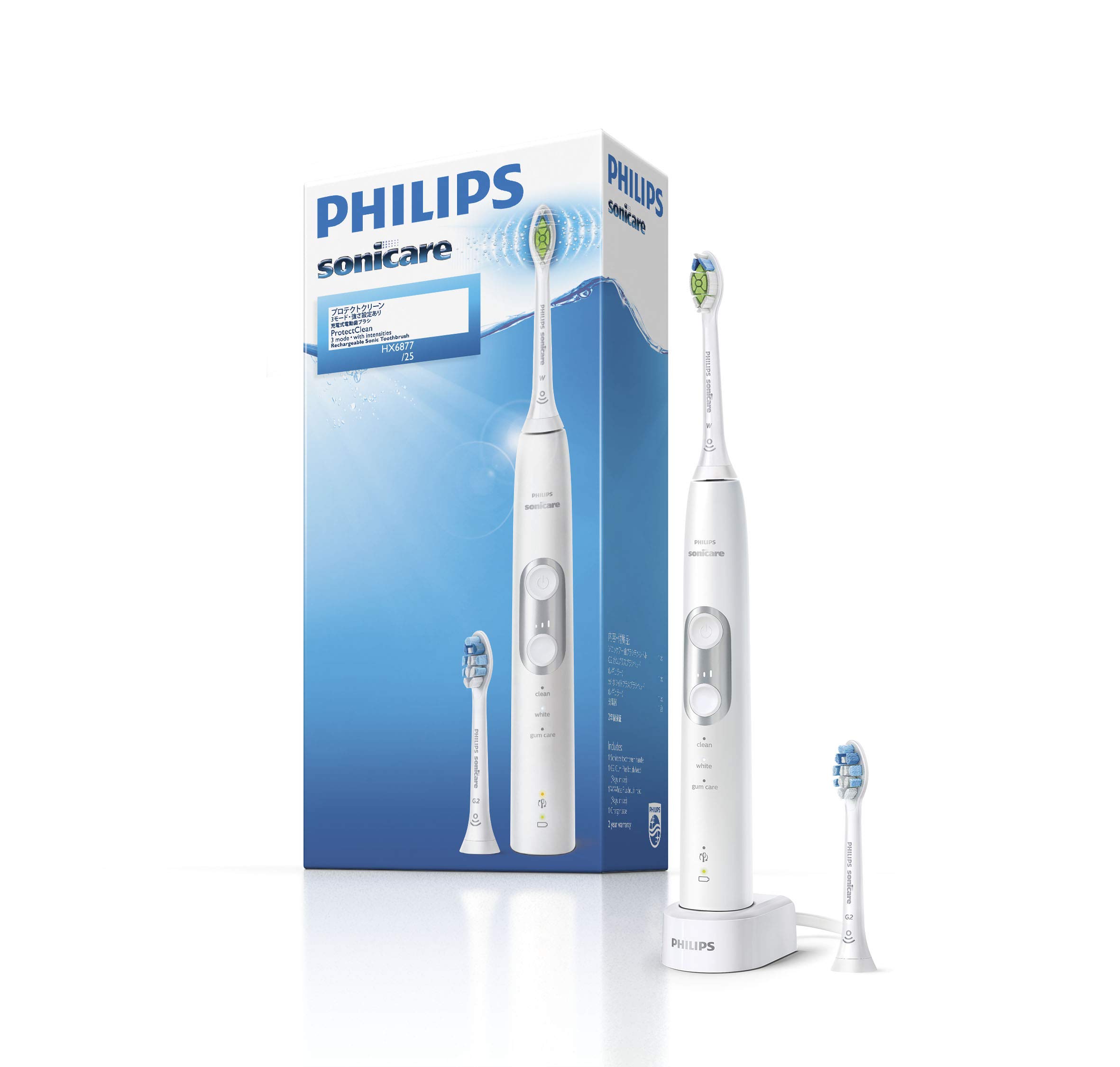 

Philips Sonicare Protect Clean Premium Electric Toothbrush White HX6877/25