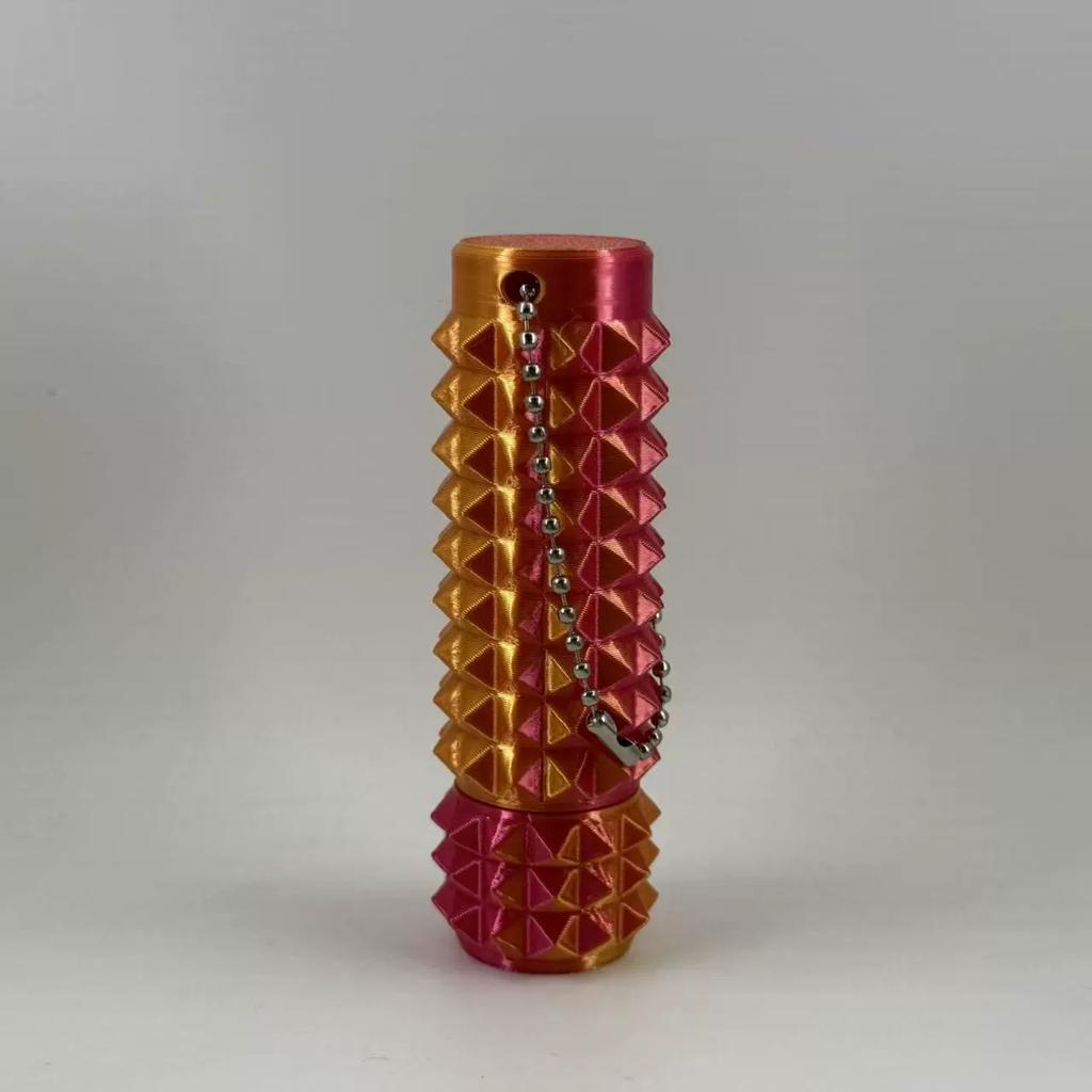 Little Ouchies Fidget Spiky Sensory Toys Color Stress Relief Grippie Stim Keychain Stimming Positive Gift 3D Carry Mini Lightweight Portable Cute
