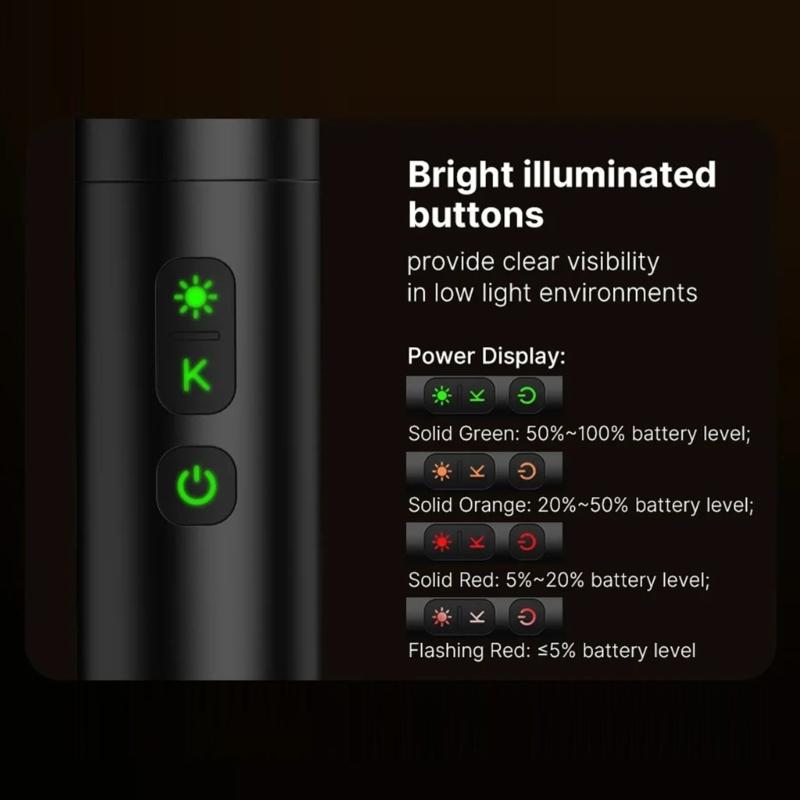 Flashlight Zoomable Photography Light High Intensity LED Fill Light Enhances Photography In Any Setting