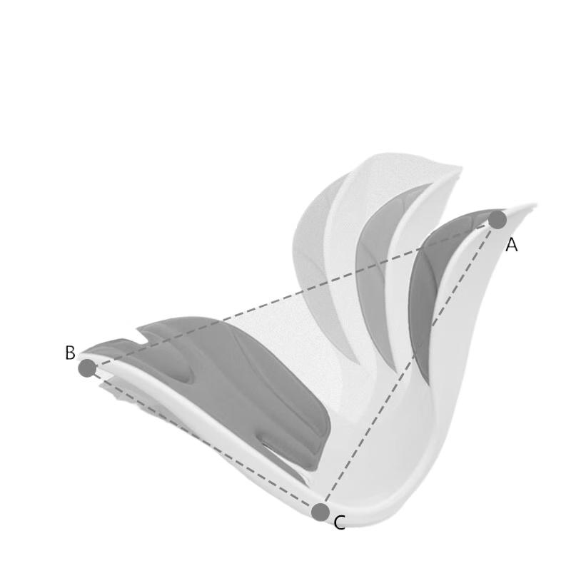 

Эргономичная поясничная подушка для сиденья Jiancheng