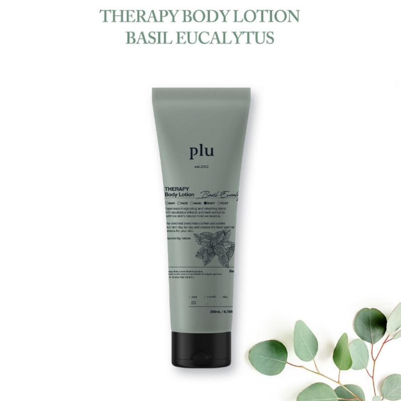 Plu THERAPY Body Lotion Basil Eucalyptus 200ml