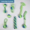 Durable Cotton Rope Woven Teething Toy for Medium To Large Dogs