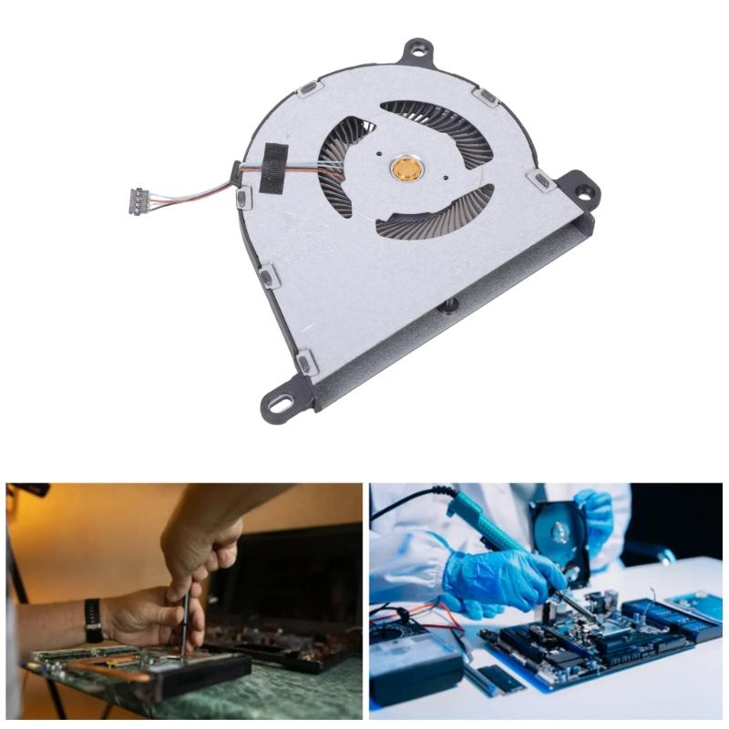 Metal CPU Cooling Fan For 15-DY 15S-EQ 15S-FQ 15T-DY Laptops Easy Installation Quiet and Efficient Heatsink