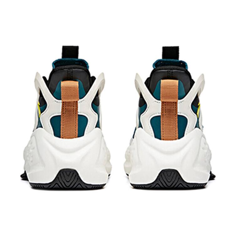 Anta Bastard 2.0 Comfortable Abrasion Resistant Breathable Low top Skateboard Shoes Men's White 112038081-4