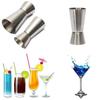 Stahl Einzel Jigger Doppelter Schuss Getränke Spirituosen Messbecher Cocktail 2550ml Messbecher