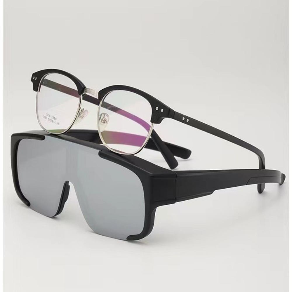 Windproof Sand Climbing Glasses Sports Sunglasses Myopia Set