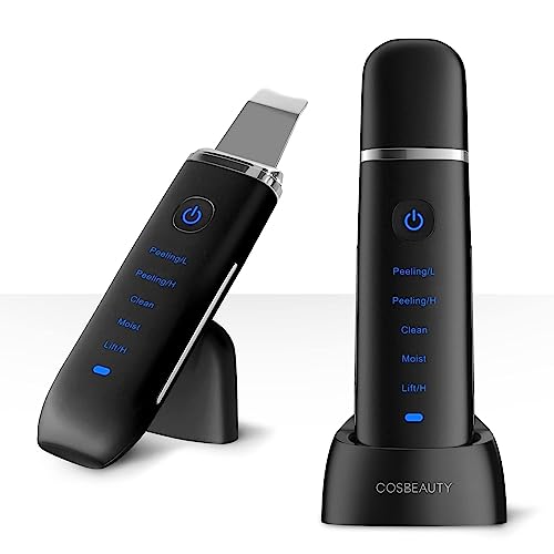 COSBEAUTY Aqua Peeling Pro EX-HIGH Facial Beauty Device, Water Peeling, Ultrasonic, Pore Care, Pore Cleansing, Exfoliation, Penetration, Gift-Ready, U
