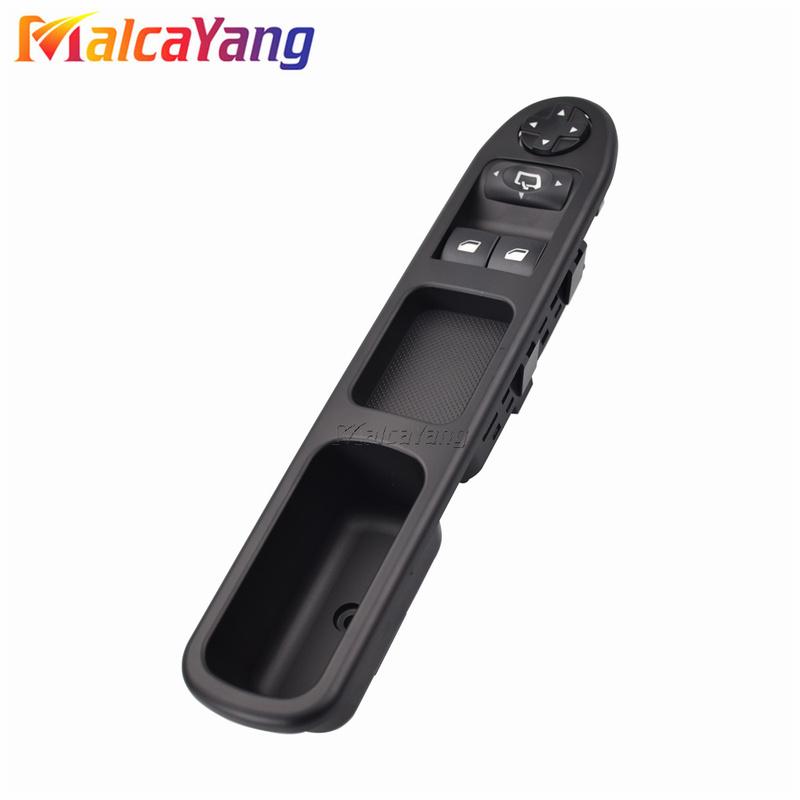 6554.QA 6554QA Power Window Control Switch for Peugeot 207 207CC 207SW Front Left Drive Side Electric Master Power Window Switch
