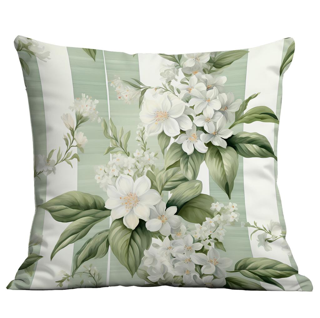 Ny Akvarell Pastoral Blommig Kuddfodral Hem Vardagsrum Soffa Kudde Kuddfodral Premium Hållbar Kvalitet