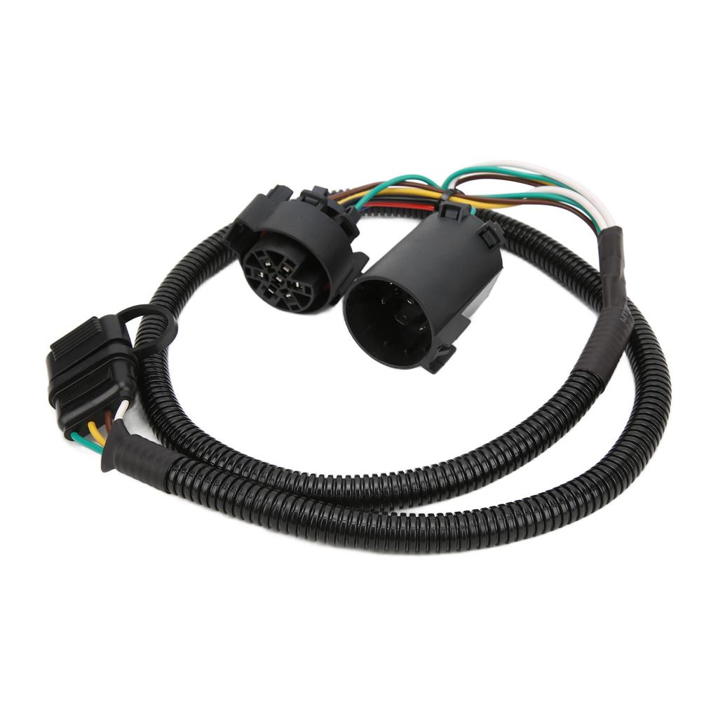 3.6ft 4Pin Trailer Wiring Harness Extension VehicleSide Truck Bed with 7Pin Connector US Type