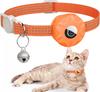 Collare regolabile per gatti per AirTag Collare riflettente per gattini con custodia protettiva per AirTag Cani Gatti Collare Localizzatore GPS Articoli per animali domestici