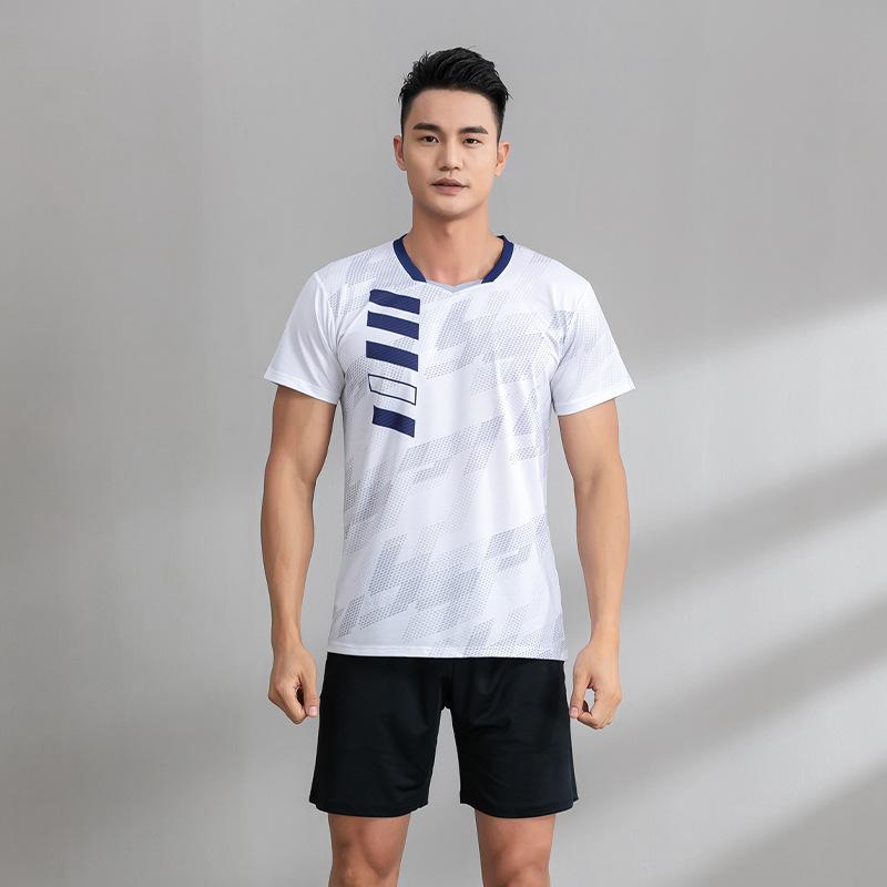 New volleyball jersey women s suit quick-drying professional air volleyball competition training team jersey printed summer badminton jersey S