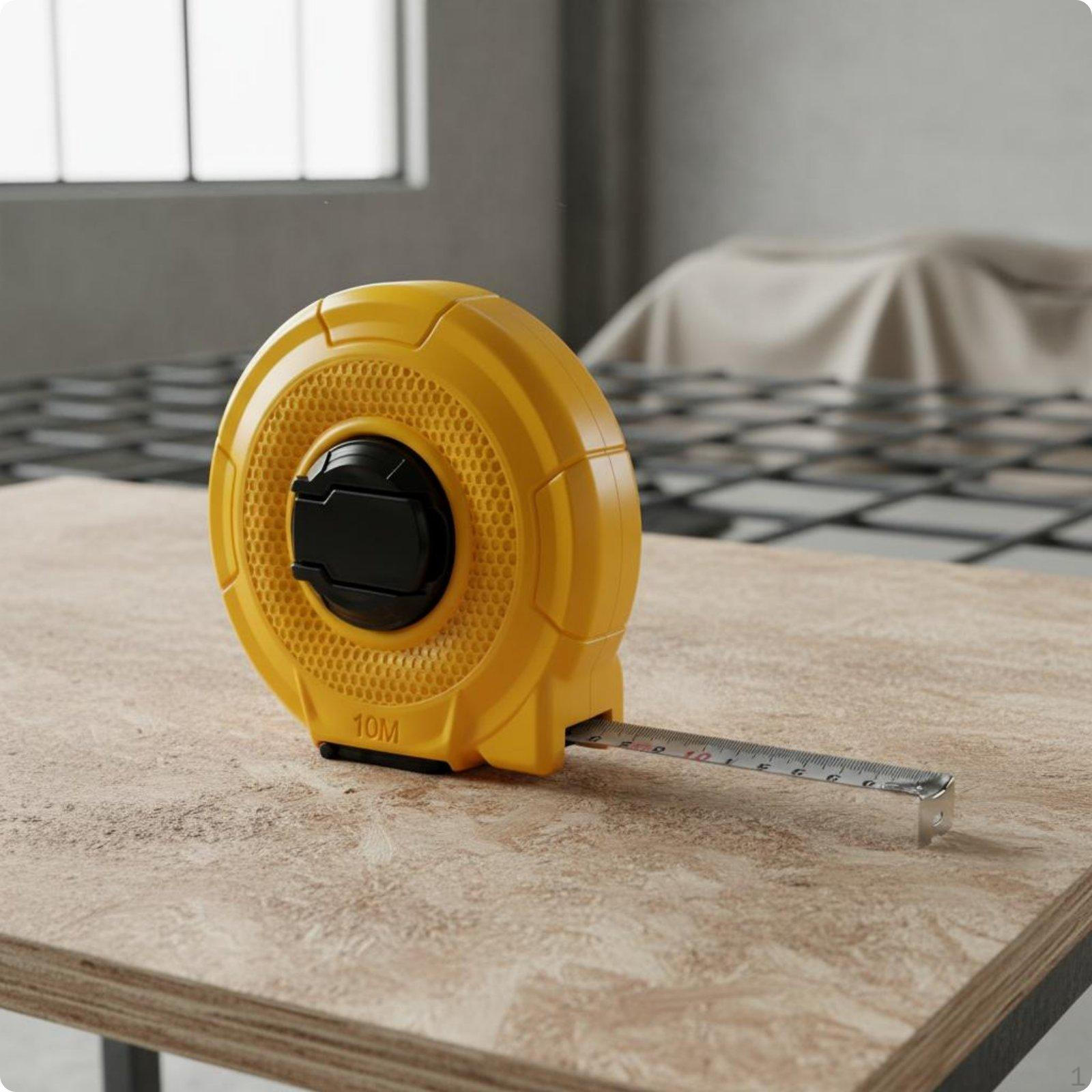 Fiberglass Tape Measure High Precision Engineering QuickRetracting Retract 10M