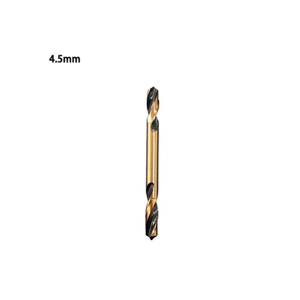 High Speed Steel Doubleheaded Auger Drill Bit 1pc For Drilling For Metal Wood with Hand Drill and Electric Drill