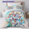 Argentina National Football Team Pattern Bedding,Quilt Set Quilt Cover Pillowcase Home Birthday Gift(1 * duvet cover + 2 * pillowcase, without core)