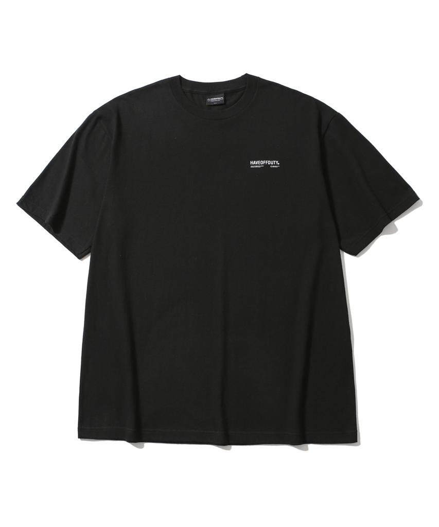 Haebeuopeudyuti Basic Cotton T-Shirt (Black)
