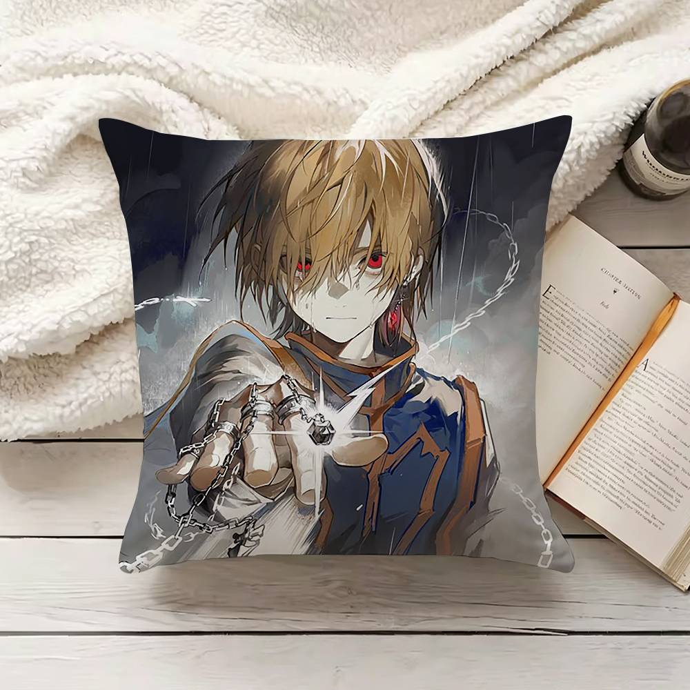HHunter X HHunter KKurapika Pillow Cover Sofa Cushion Cover Home Room Decoration Children Gift