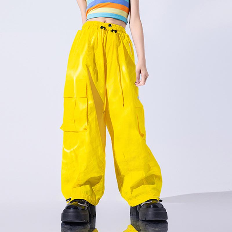 

Модный костюм для джазовых танцев для девочек для летних выступлений 140 cm