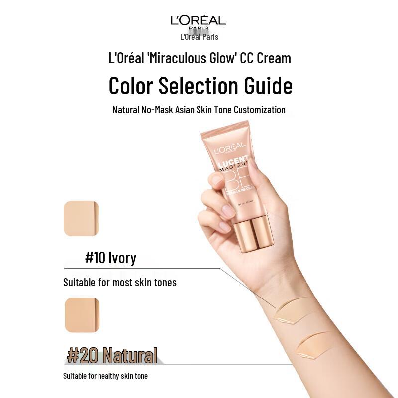 L'Oréal Różowy Rozjaśniający Perfekcyjny Krem BB