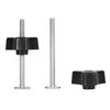 T Track Clamp Metal Quick Acting Hold Down Clamp Set for T Slot T Track Woodworking Tool