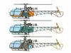 Brengun SA 318C Alouette II Resin Kit HAUBRS72024 1/72 (Airplane)